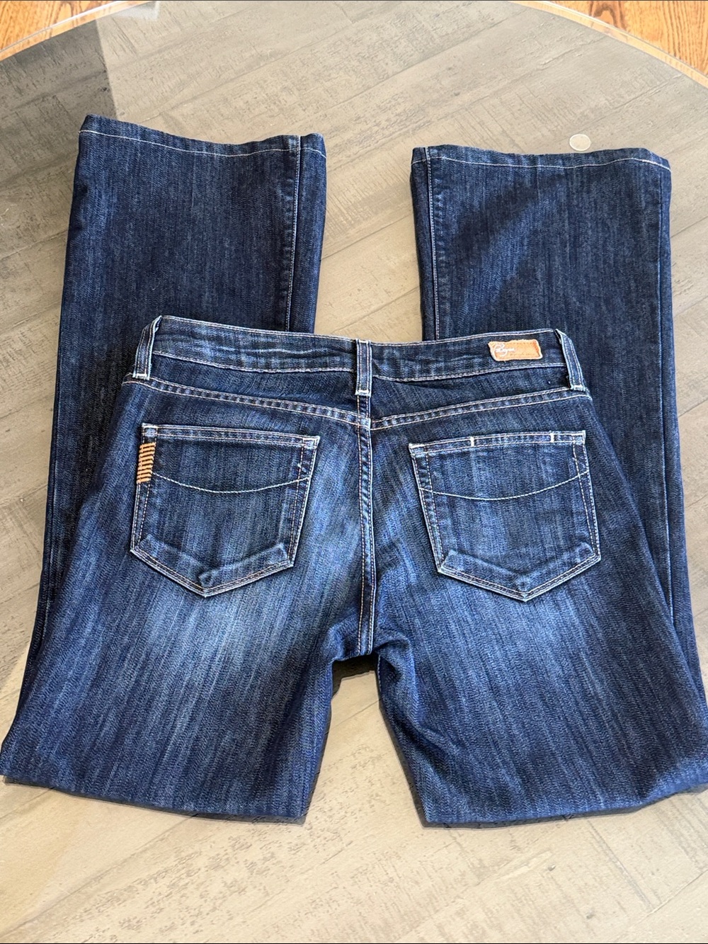PAIGE Hollywood Hills Classic Rise Bootcut Jeans. Womens Size 27. Inseam 30 inch - Picture 4 of 10